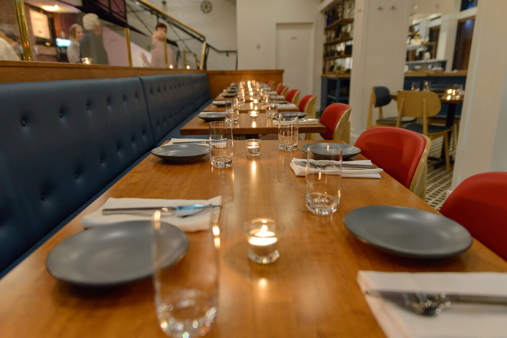 Sarto Restaurant Event Table Dining Room